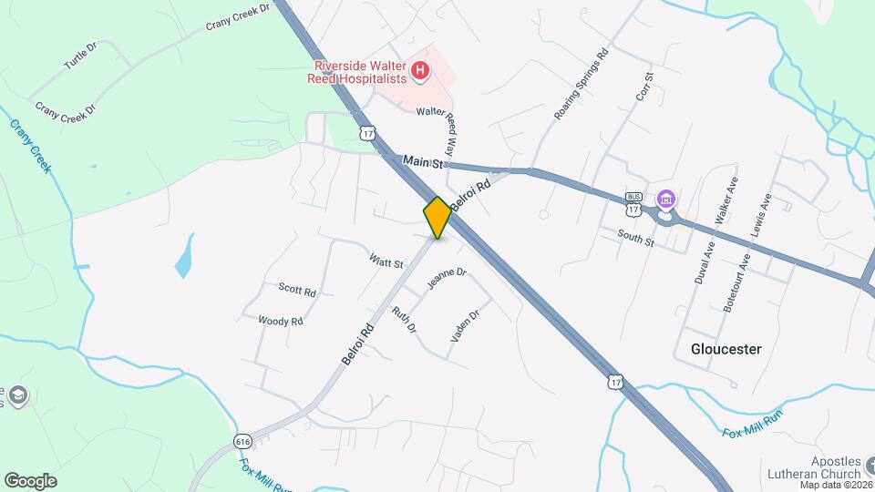 7933 Belroi Rd Map and Location Details