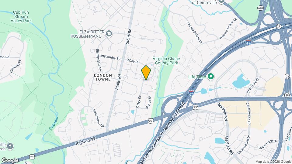 14504 Woodgate Manor Cir, Unit Furnished townhouse Map and Location Details