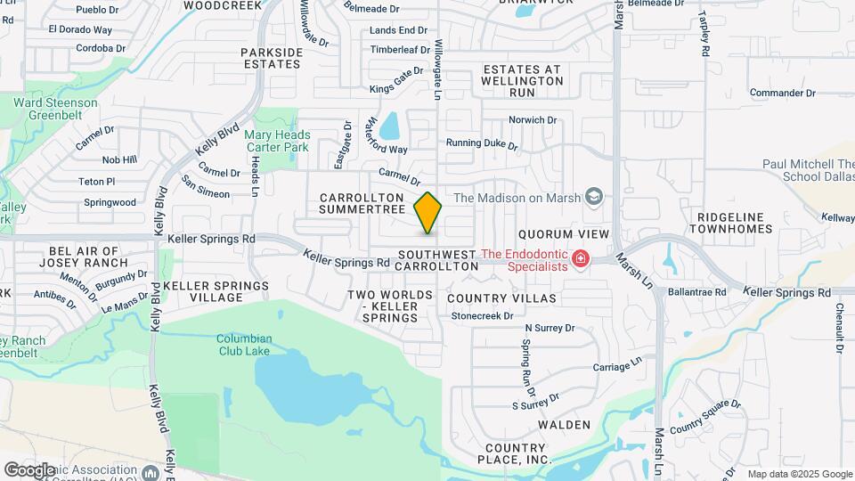 2623 Summertree Dr Map and Location Details
