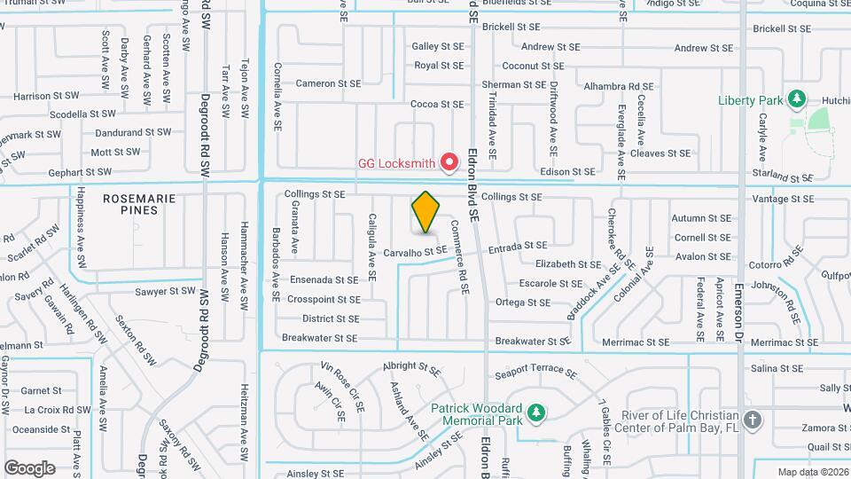 982 Carver Rd SE Map and Location Details