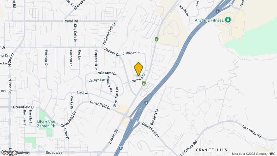 1726 Jasmine St Map and Location Details