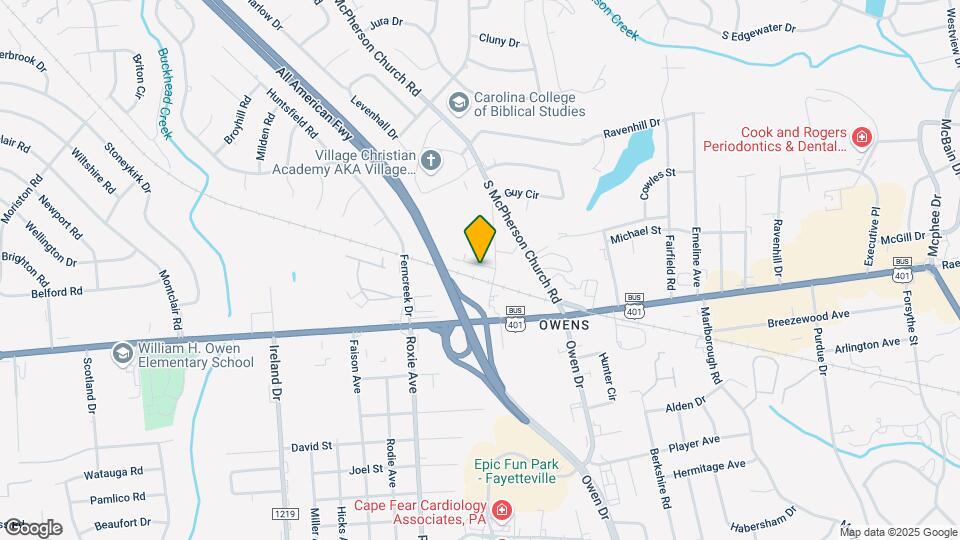 3401 Lainey Ln Map and Location Details