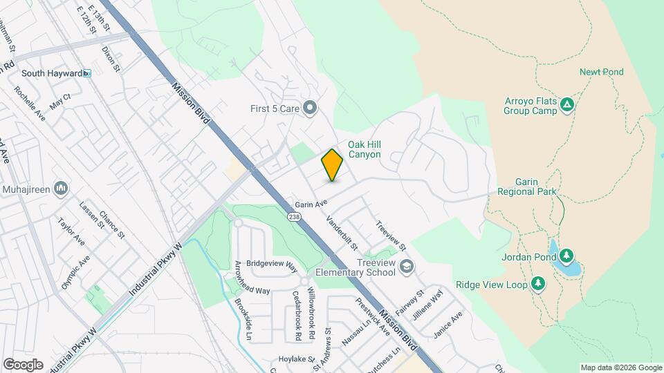 635 Gisler Way Map and Location Details