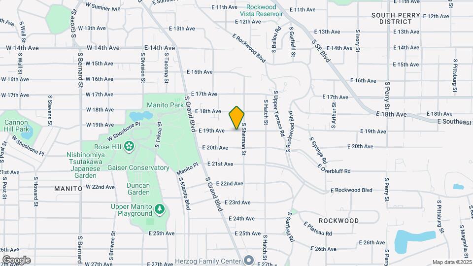 508 E 19th Ave Map and Location Details