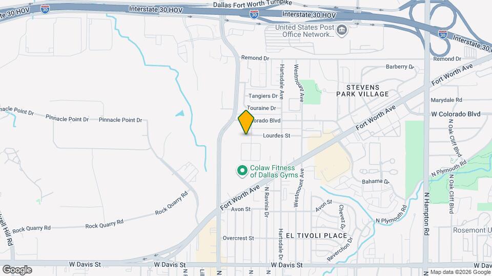 3112 Lourdes St Map and Location Details