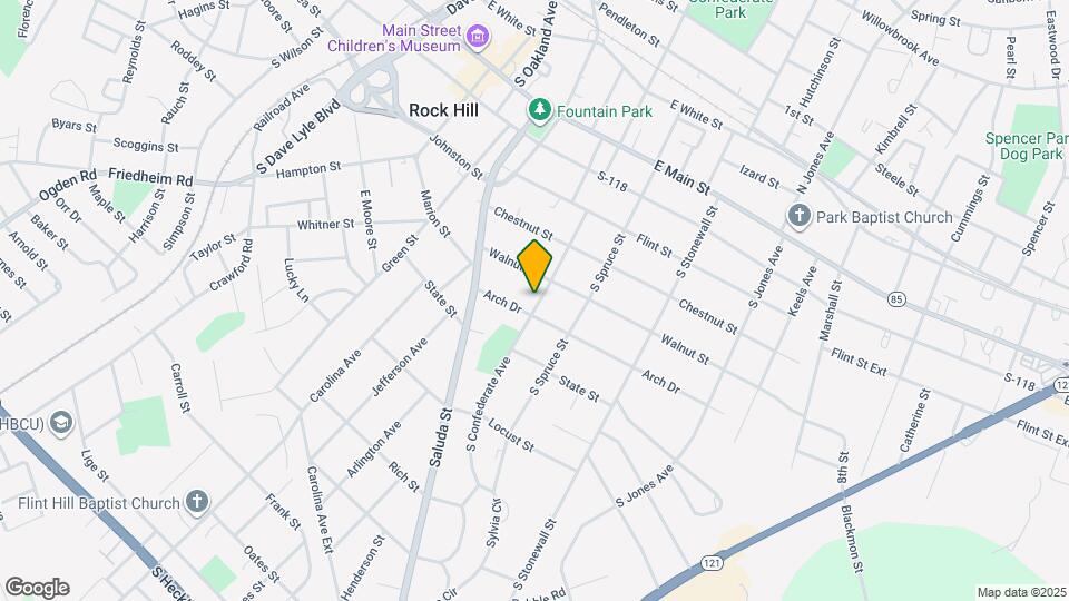 524 S Confederate Ave Map and Location Details