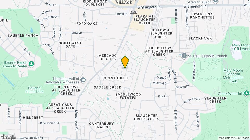 10504 Wylie Dr Map and Location Details