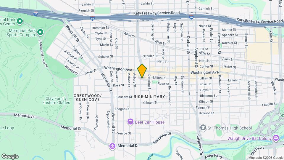 5413 Lillian St Map and Location Details