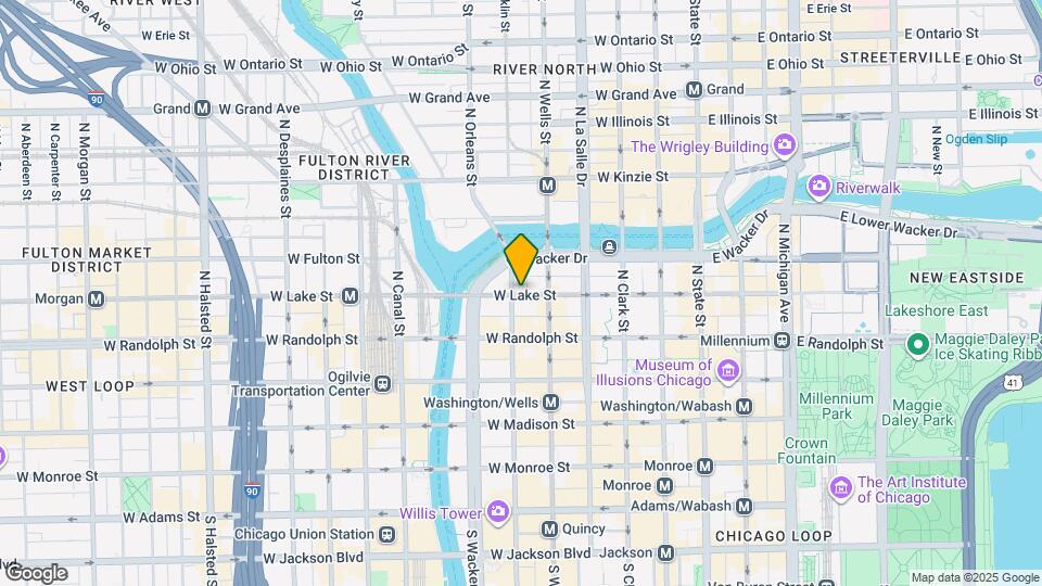 236 W Lake St Map and Location Details