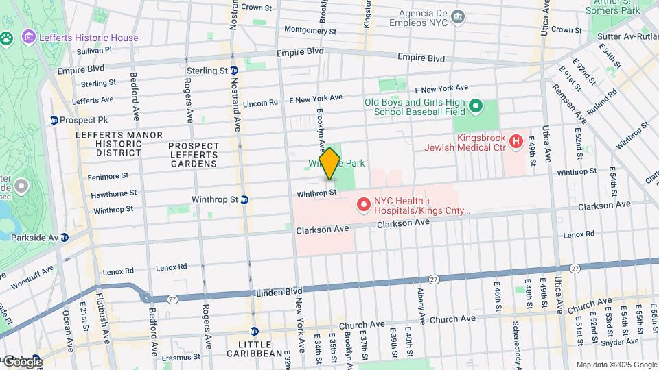 667 Brooklyn Avenue Map and Location Details