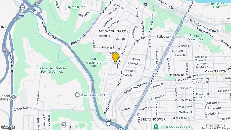 253 Southern Ave Map and Location Details