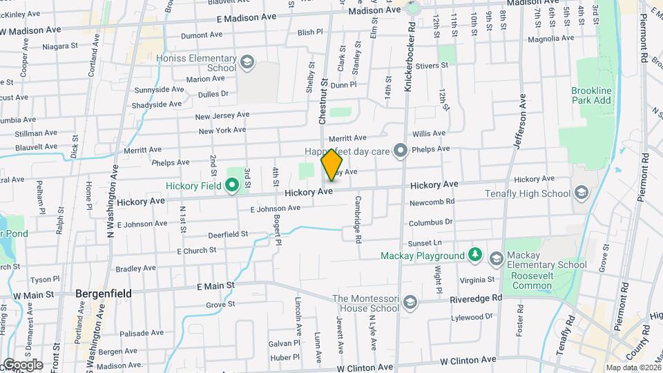 301 Hickory Ave Map and Location Details
