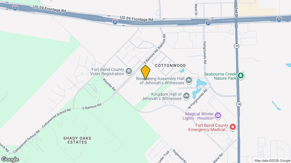 835 Coffee Mill Creek Ln Map and Location Details