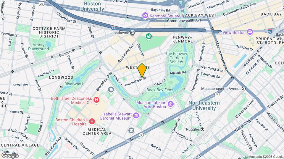 70 Queensberry St, Unit 419 Map and Location Details