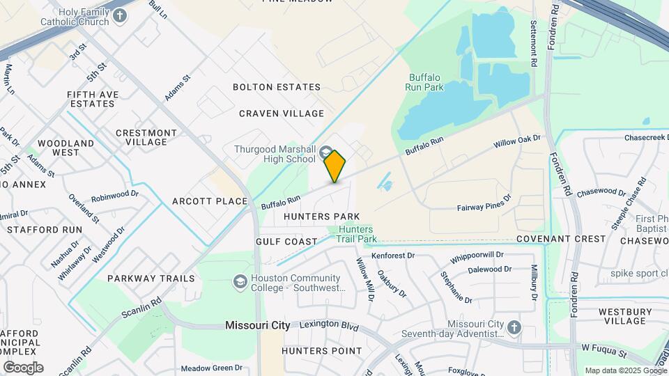 1422 Hunters Park Dr Map and Location Details