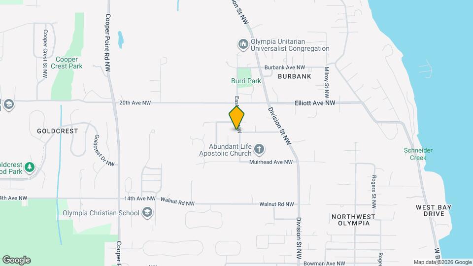 1829 East End St NW, Unit B Map and Location Details