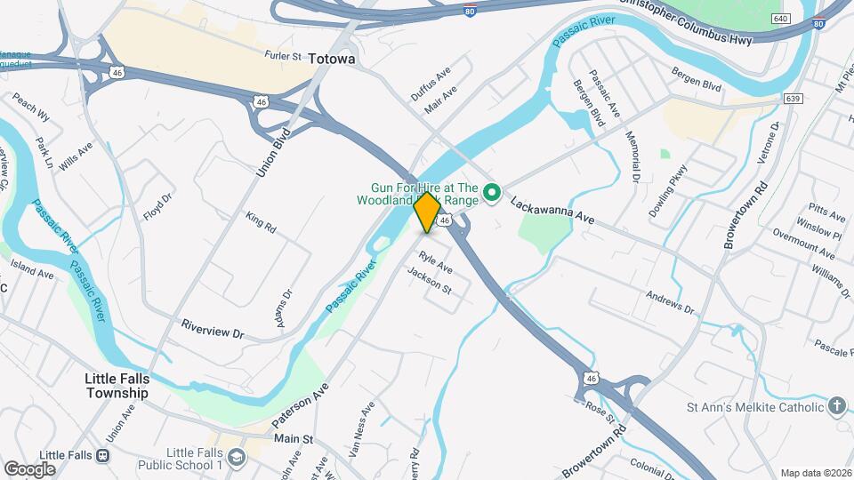 276 Paterson Ave Map and Location Details