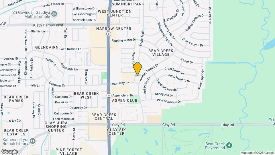 4626 Green Trail Dr Map and Location Details