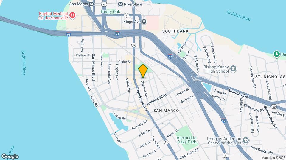 1631 Thacker Ave Map and Location Details