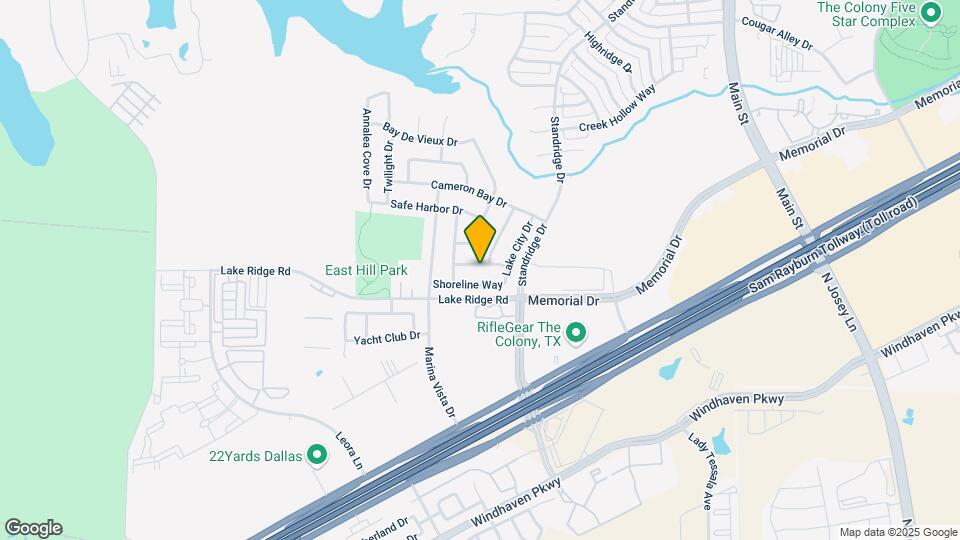 2840 Elm Fork Dr Map and Location Details