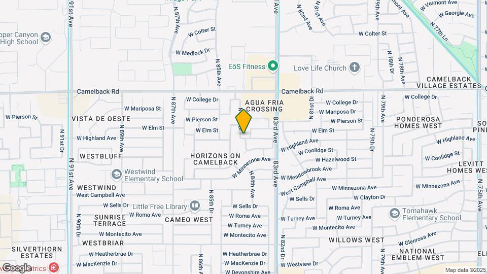 4705 N 84th Dr Map and Location Details