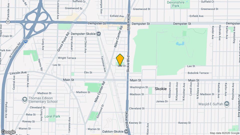 4835 Lee St, Unit 1 Map and Location Details