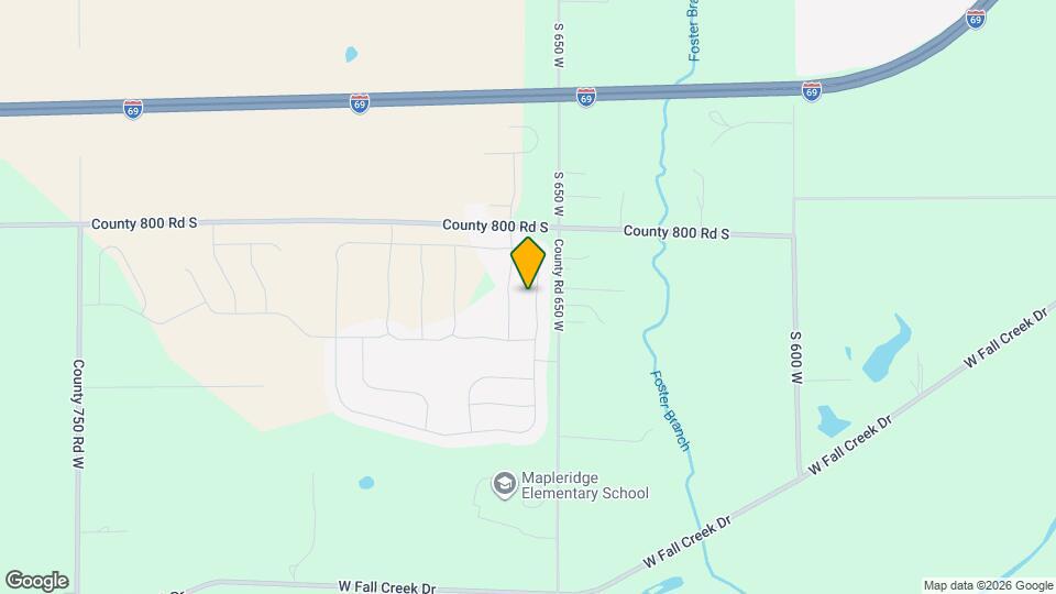 8145 Ambrosia Ln Map and Location Details