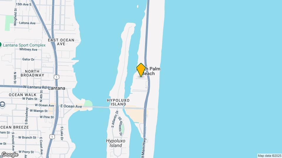 3601 S Ocean Blvd Map and Location Details