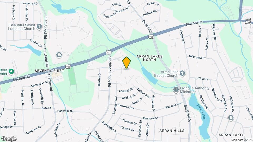 6403 Starbrook Dr Map and Location Details