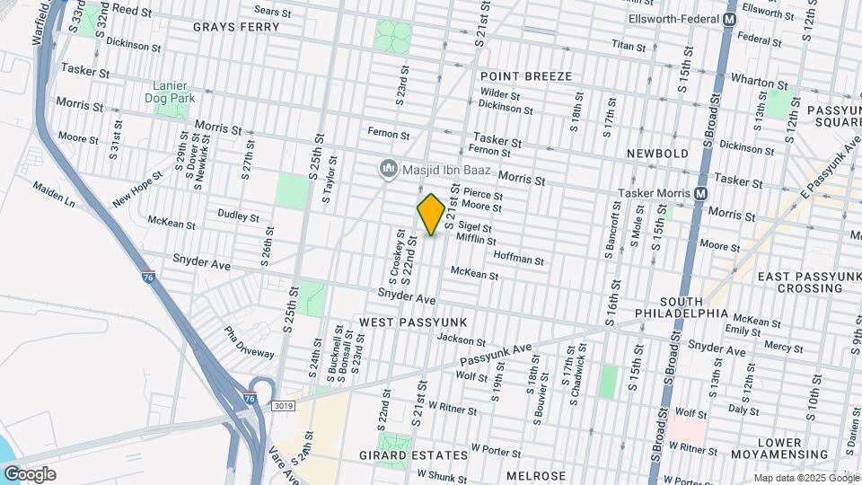 1916 S Norwood St Map and Location Details