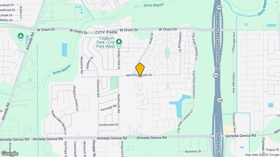 1755 Nichole Woods Dr Map and Location Details