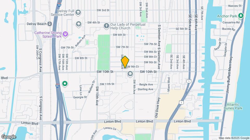 513 SW 10th St Map and Location Details