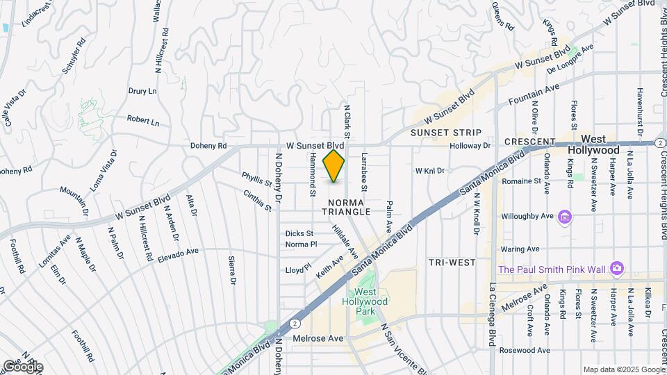 940 Hilldale Ave Map and Location Details