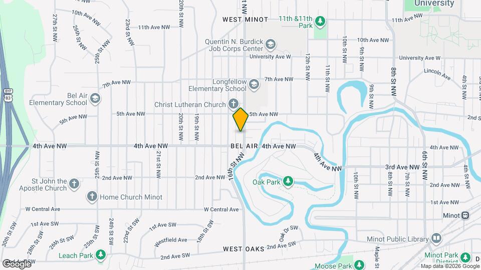 413 16th St NW Map and Location Details