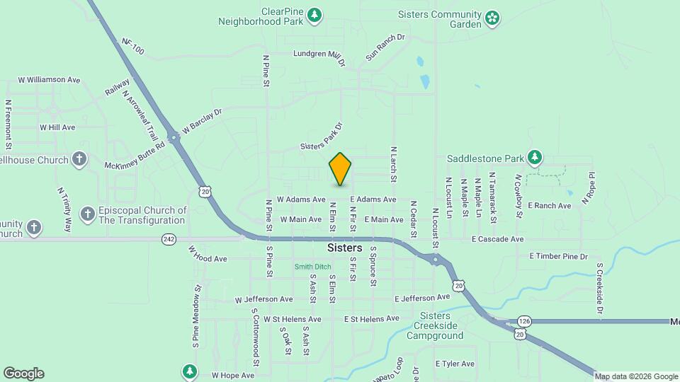 181 E Tall Fir Ct Map and Location Details