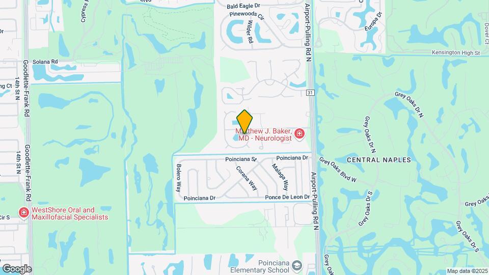 2840 Coco Lakes Dr Map and Location Details