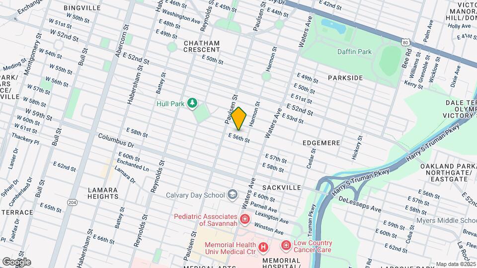 624 E 56th St Map and Location Details