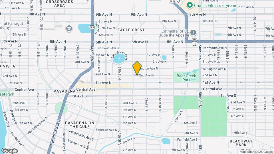 6264 2nd Ave N Map and Location Details