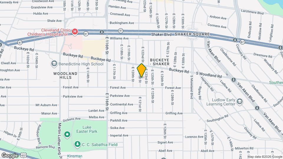 2935 E 121st St Map and Location Details