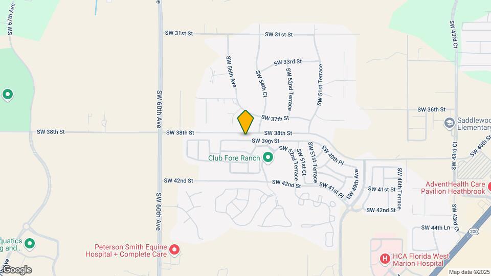 5547 SW 39th St Map and Location Details