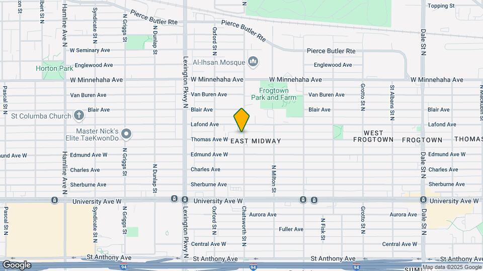 981 Thomas Ave Map and Location Details