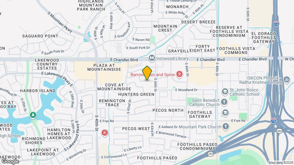 4325 E Muirwood Dr Map and Location Details