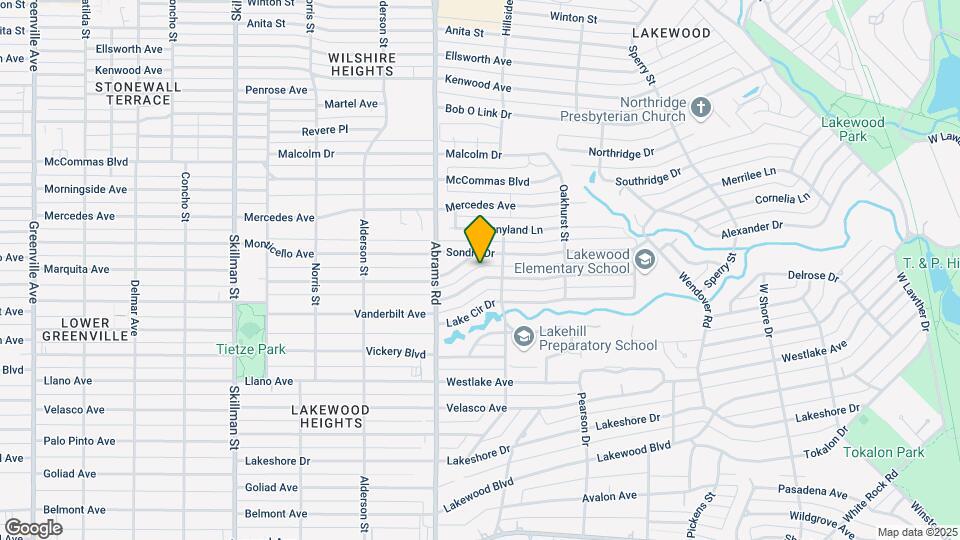 6451 Vanderbilt Ave Map and Location Details