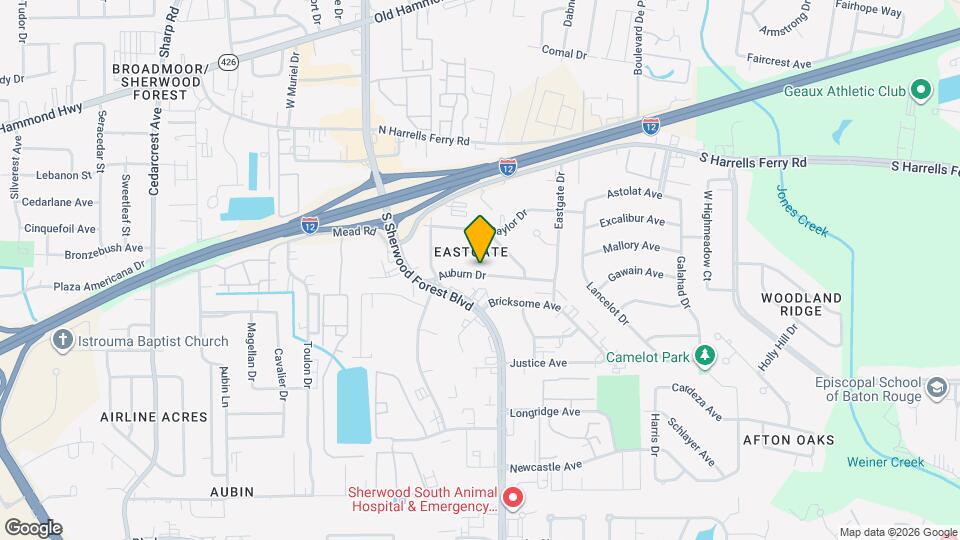 11639 Auburn Dr Map and Location Details