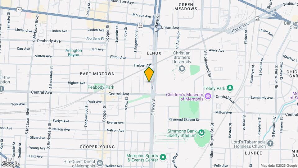 665 E Pkwy S Map and Location Details