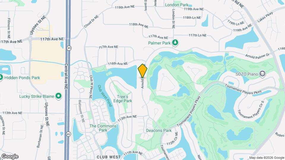 11498 Arnold Palmer Dr Map and Location Details
