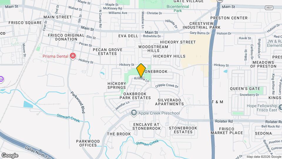 7909 Kristina Ln Map and Location Details