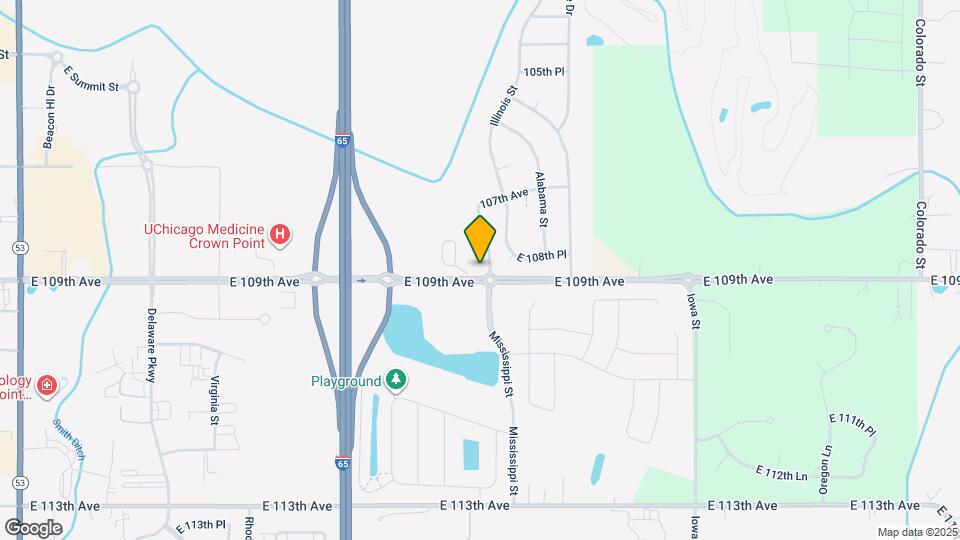 10880 Mississippi St Map and Location Details