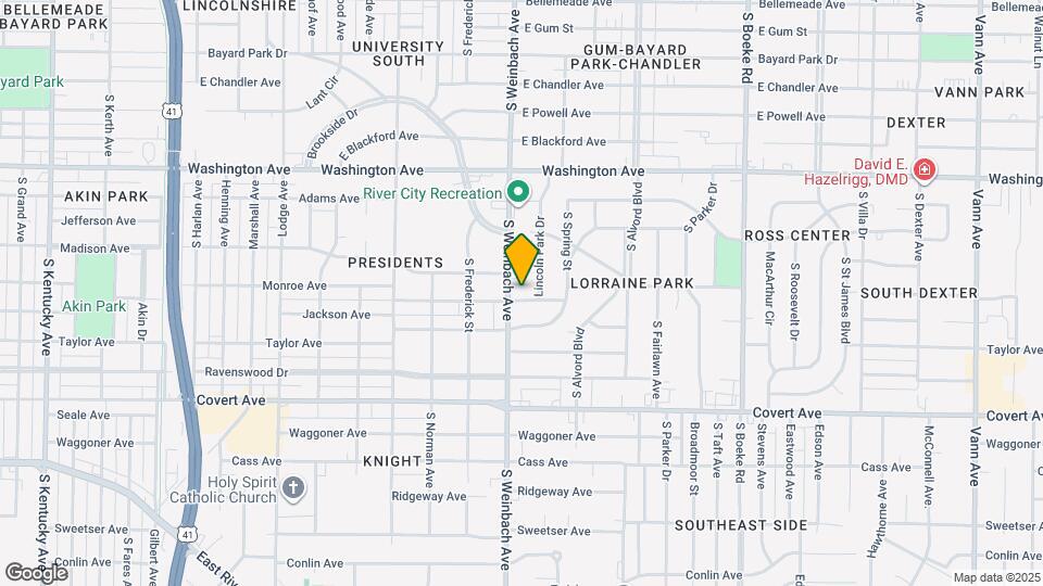 2006 Monroe Ave Map and Location Details