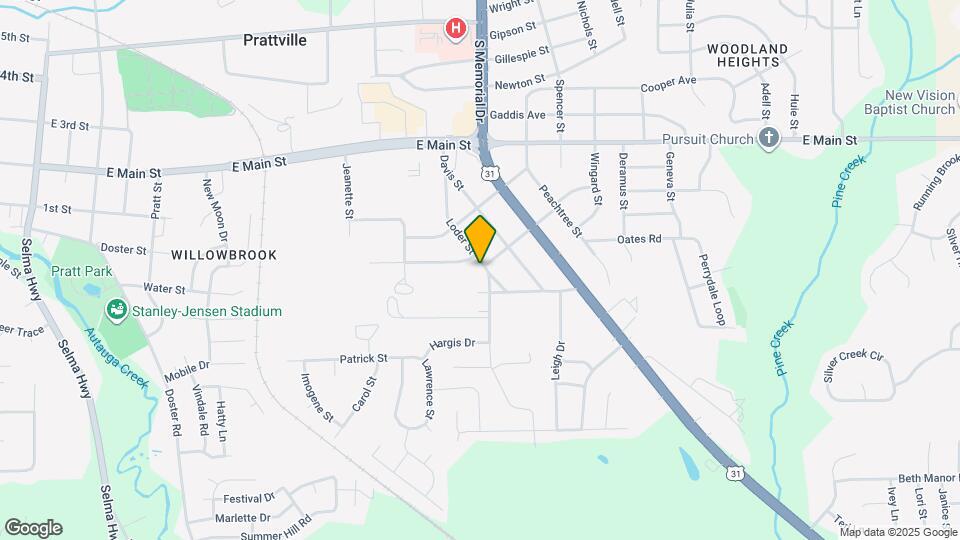 842 Loder St Map and Location Details